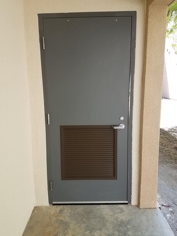 Metal Door Painting Project in Scottsdale, AZ